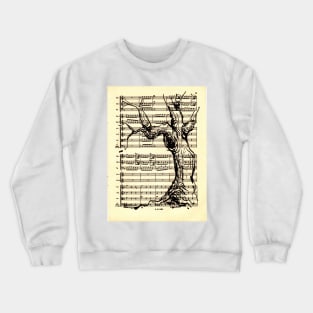 Handel Water Music Tree #1 Crewneck Sweatshirt